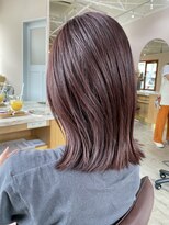 キュオンシア(CUEON. ciea)&nbsp;切りっぱなし×カシスピンク