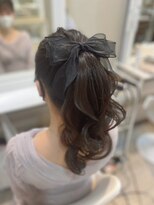 ヘアセットサロン ミント(Hair set salon MINT)&nbsp;高めポニーテール☆