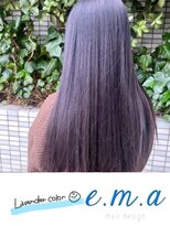 エマヘアデザイン(e.m.a Hair design) ラベンダーカラー