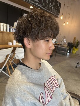 デラ バイ アフロート(DELA by afloat) 王道マッシュパーマ