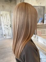 ニュイ(NUIT)&nbsp;ミルクティーベージュダブルカラーケアブリーチインナーカラー