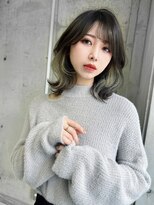 ロンド ジュルード 名古屋(Lond jeloud)&nbsp;インナーカラー　くびれミディアム