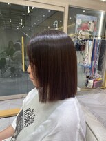 ゼスト フィーノ(ZEST fino)&nbsp;【橋本姫奈】酸性ストレート×ボブヘア