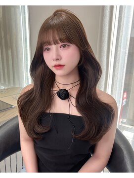 ボタン テンジン(VOTAN tenjin) [ふうかすたいる]マロンベージュ/顔周り/髪質改善/天神韓国ヘア