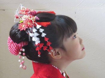 ビューティーサポート ウェルネス(Wellness)の写真/お客様のイベントにぴったりのヘアセットや着付けをお任せください☆和装から洋装まで、お気軽にご相談を◎