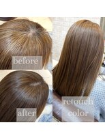 ヴィアスヘアー(vias hair)&nbsp;頭皮に着けないで塗るリタッチカラー