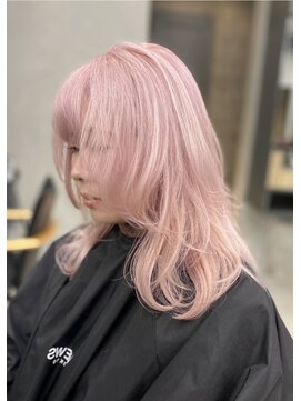 ビューズ(VIEWS) ラベンダーミルクティー/ベビーピンク/ホワイトカラー(藤原美奈)