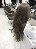 【極細ハイライト爆入れ】くすみベージュ/外国人風/赤味なし