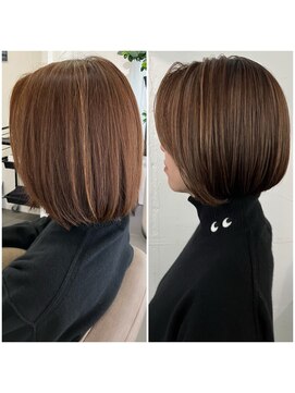 メロウ(me'lou) 《me’lou》大人×ショートボブ20代30代40代50代