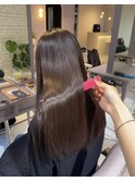 憧れのツヤ髪になれる!髪質改善ストレート