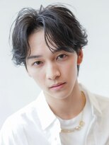 ハバナ 渋谷(HAVANA)&nbsp;アッシュブラック/マッシュパーマ/刈り上げ/ツーブロック