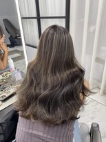 ヴァイス 新宿店(VAICE) 白髪ぼかしハイライト/大人デザイン/ケアブリーチ