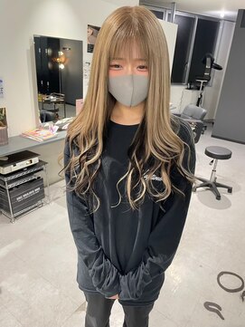 キング 枚方店(K!ng) 縮毛矯正髪質改善ハイライトレイヤーカット枚方美容室エクステ