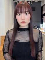 美髪ロング前髪カット_F40500