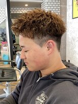 ステレオ ヘアデザイン 安城店(STEREO HAIR DESIGN) ソフトツイスト×ヘアカラー×スパイキーショート風（5月）