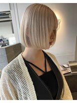 タオ 河原町(Tao)&nbsp;大人可愛いハイトーン×ボブ 宮本一真