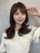 ルームバイシー 新宿(Loom. by Sea)&nbsp;＊韓国風くびれヘア×ココアブラウン【新宿/韓国ヘア】