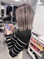 キング 高槻(K!ng) 縮毛矯正髪質改善ハイライトレイヤーカット枚方美容室エクステ