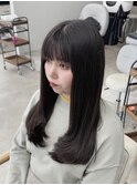 レイヤーカット髪質改善トリートメント前髪カット