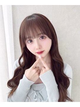 カシュカシュ 表参道(cache cache) アイドル前髪ぱっつん前髪おくれ毛