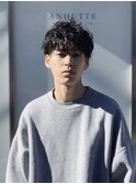 くせ毛マッシュ