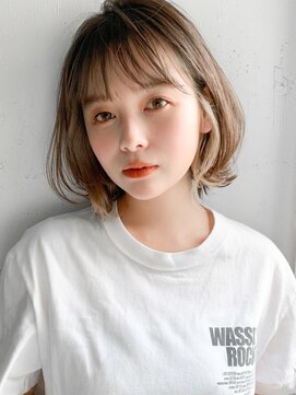 レジュアル(RESSUAL) イヤリングカラー　ボブ　大人かわいい　フェザーバング