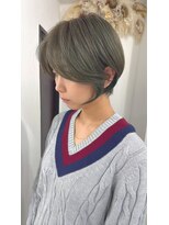 コディー(CODY)&nbsp;ミディアムヘア暗めカラー/デザインカラー/フェイスフレーミング