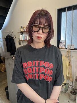 ポーズ(PAUSE) ボブレイヤー/レッド