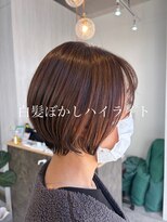 テーラヘアー 妙典店(TELAHAIR)&nbsp;【小澤】ナチュラルな白髪ぼかし