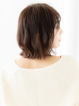 オンブレ耳掛けミストバングミディアムl小山20代30代