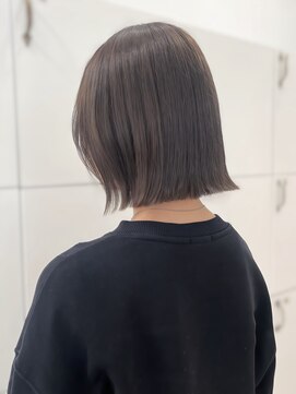 【Lufeli】いとうりお　タッセルボブ/くびれボブ/オリーブグレー