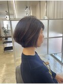  大人くびれショートボブ