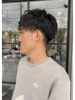 ネクストフォーヘアー(NEXT for hair)&nbsp;シャドウパーマ　メンズナチュラル　マッシュ　20代　30代　40代