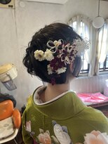 ニトロ(nitoro)&nbsp;ボブ　ヘアセット　卒業式