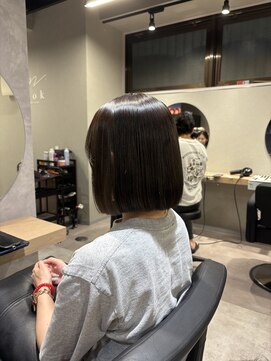 モク 川口店(mok) 艶ボブ