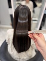 パーマ落としラボ アピッシュ 銀座(apish)&nbsp;パーマ落とし髪質改善艶髪ストレートストレートパーマ