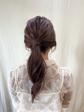 ココカラヘアー ニコ(cococara hair nico) 透明感ピンク/春カラー
