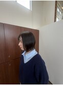 切りっぱなし＆外はね