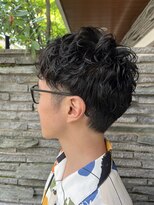 ユウヘアー 本山店(U Hair)&nbsp;メンズショート、パーマスタイル