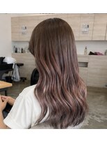 ボンドヘアステージ 良福寺店(BOND hair stage) サクラベージュのグラデーションカラー