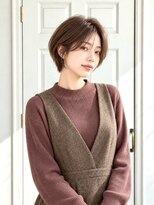 ソワバイアロマヘアー(soi by AROMA hair)&nbsp;ショートボブ/丸みショート/小顔カット/大人ショートヘア/仙台