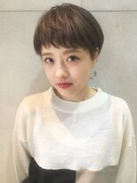 インビテーション(invitation)&nbsp;オトナ可愛いマッシュショートボブ