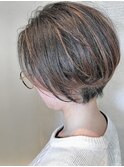 《R-HEARTS峰店》☆抜け感ハイライトショート