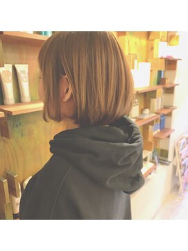 ヒルトップ ヘアーデザイン フォー ライフ(Hill top hair design for life) 耳掛けボブ