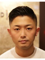 バルビエ グラン 銀座(barbier GRAND) フェードカット/かき上げヘア/涼しげヘア