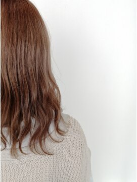 チコヘアー(chico hair) ピンクベージュ×簡単スタイリング