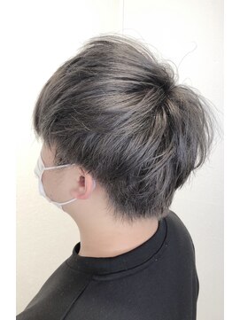 リーオオサカ(Lee Osaka) お洒落メンズ×アッシュグレー/kana