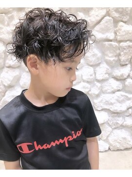 モアナ バイ ヘッドライト 沖縄東崎店(Moana by HEADLIGHT) Moana【東崎】#メンズパーマ#キッズカット#スパイラルパーマ