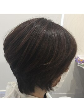 ヘアーカルチャー おゆみ野店(HAIR CULTURE) ショートヘア髪質改善大人ボブひし形ショートボブ