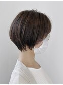 ショートボブ/大人ヘア/小顔/シースルーバング/吉祥寺/イルミナ